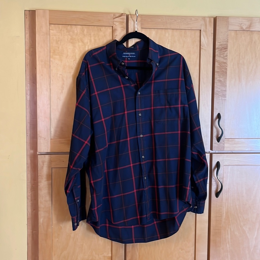 Hathaway Sport button down shirt XL Navy